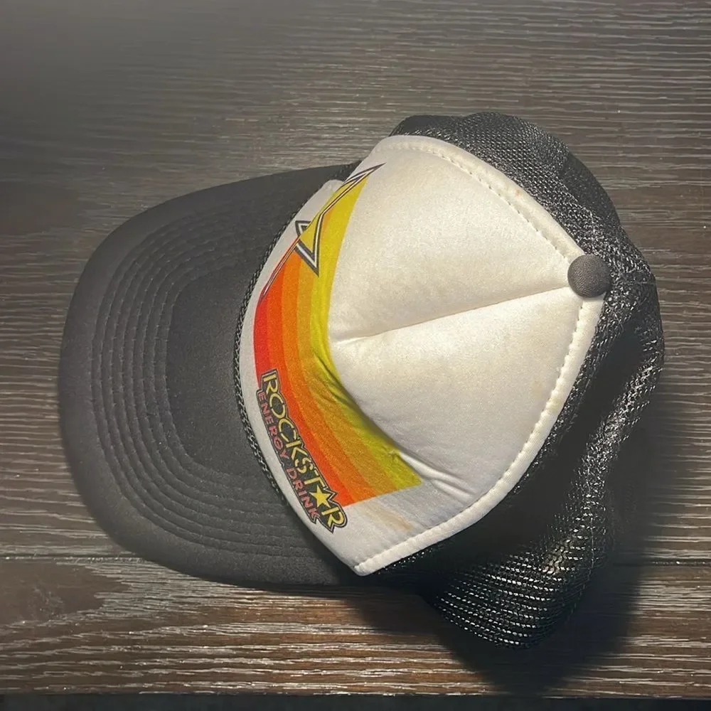 Kids Trucker Hat - Black and White